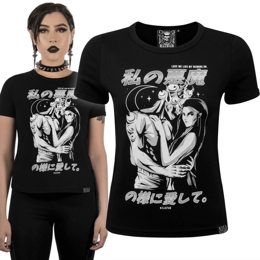 Killstar Demon Lover Ringer Top NWT